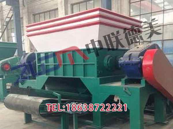 湖北橡膠塑料撕碎機內部圖片